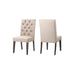 Modus Kathryn Upholstered Parsons Dining Chair in ToastImage 3
