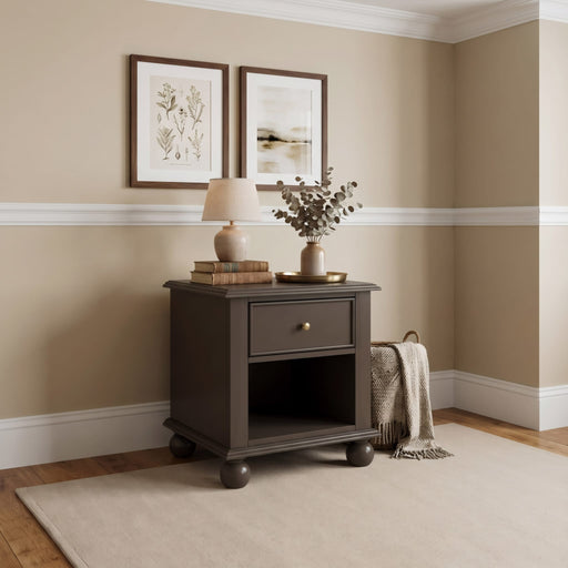 Modus Furniture Kellie 1 Dwr NS  Bourbon 655450540578 YY5J81 Main Image
