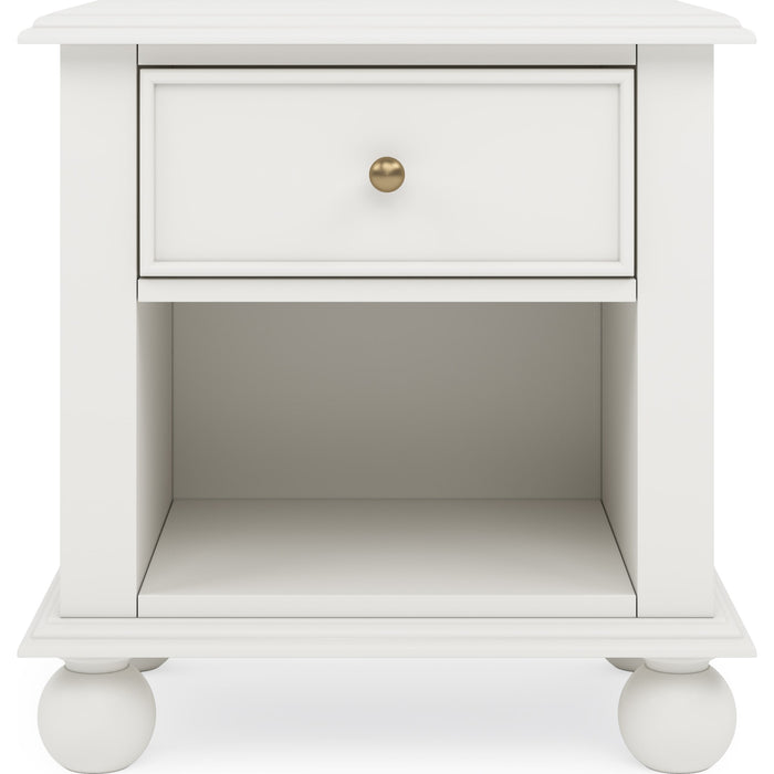 Modus Furniture Kellie 1 Dwr NS  Milkstone 655450540592 YY5K81 Image 1