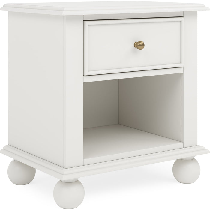 Modus Furniture Kellie 1 Dwr NS  Milkstone 655450540592 YY5K81 Image 2