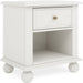 Modus Furniture Kellie 1 Dwr NS  Milkstone 655450540592 YY5K81 Image 2