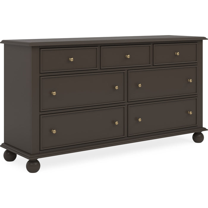 Modus Furniture Kellie 7 Dwr Dresser  Bourbon 655450540653 YY5J82 Image 2