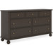 Modus Furniture Kellie 7 Dwr Dresser  Bourbon 655450540653 YY5J82 Image 2