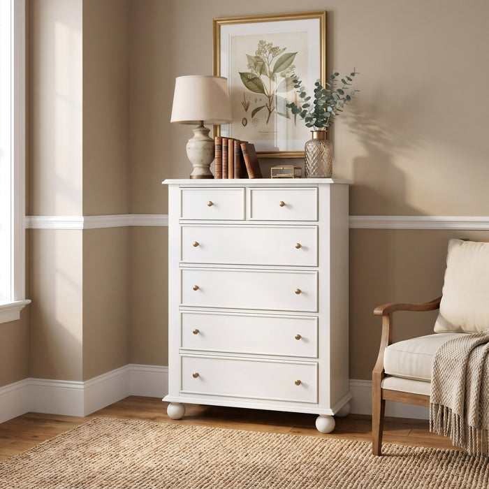 Modus Furniture Kellie Chest  Milkstone 655450540639 YY5K84 Main Image