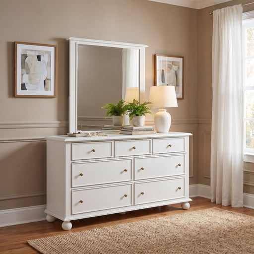 Modus Furniture Kellie Drs Mirror Milkstone 655450540820 YY5K83 Image 1