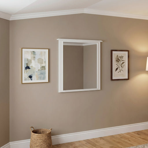 Modus Furniture Kellie Drs Mirror Milkstone 655450540820 YY5K83 Main Image