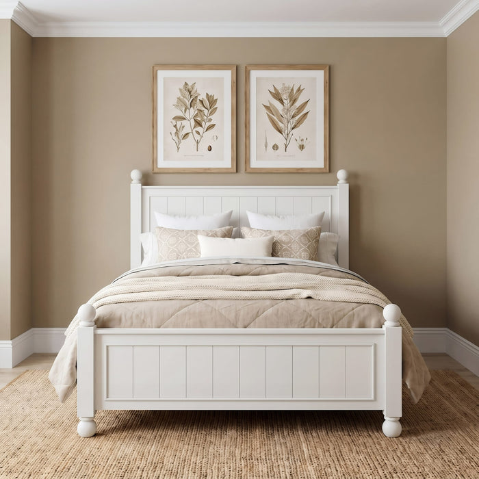 Modus Furniture Kellie Panel Bd  Milkstone  YY5KA  Main Image