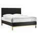 Modus Kentfield Solid Wood Platform Bed in Black Drifted OakImage 4