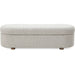 Modus Furniture Kiki Upholstered Hinged Storage Bench in Cotton Ball Boucle 655450531163 MQNB91 Image 2