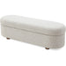 Modus Furniture Kiki Upholstered Hinged Storage Bench in Cotton Ball Boucle (2026) 655450531163 MQNB91 Image 1