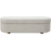 Modus Furniture Kiki Upholstered Hinged Storage Bench in Cotton Ball Boucle (2026) 655450531163 MQNB91 Main Image