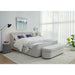 Modus Kiki Upholstered Platform Bed in Cotton Ball BoucleMain Image