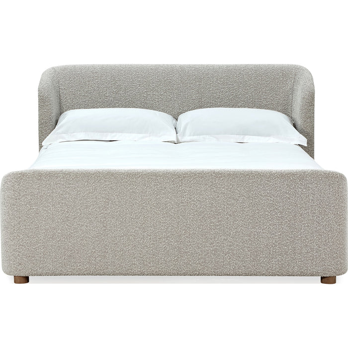 Modus Furniture Kiki Upholstered Platform Bed in Cotton Ball Boucle (2026)  MQNBL  Image 1