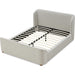 Modus Furniture Kiki Upholstered Platform Bed in Cotton Ball Boucle (2026)  MQNBL  Image 4