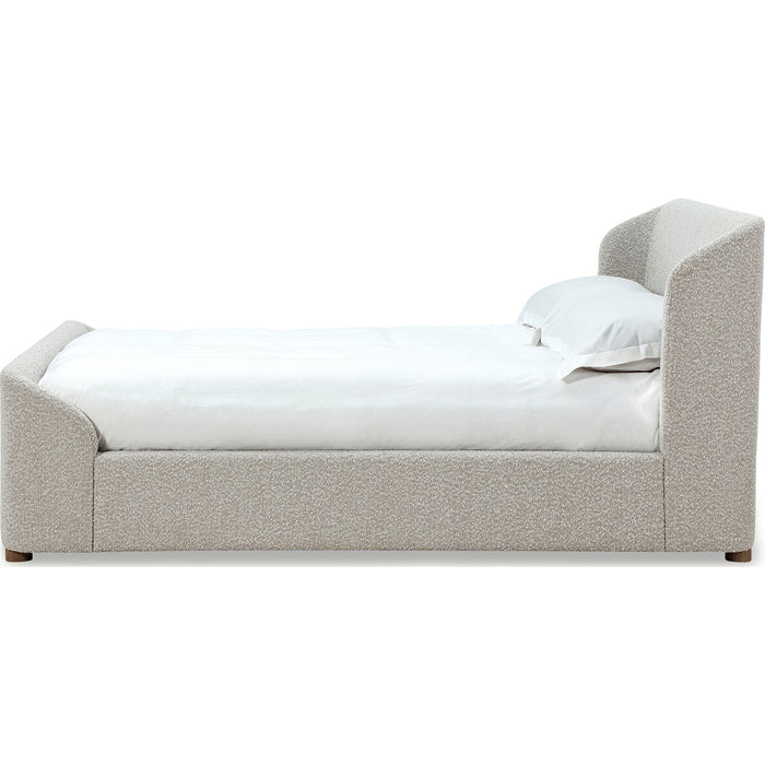 Modus Furniture Kiki Upholstered Platform Bed in Cotton Ball Boucle (2026)  MQNBL  Image 5