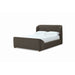 Modus Kiki Upholstered Platform Bed in Pumpernickel Boucle Image 4