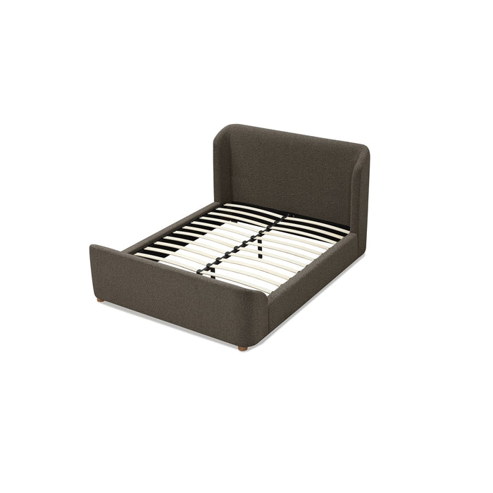 Modus Kiki Upholstered Platform Bed in Pumpernickel BoucleImage 5