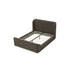 Modus Kiki Upholstered Platform Bed in Pumpernickel Boucle Image 5