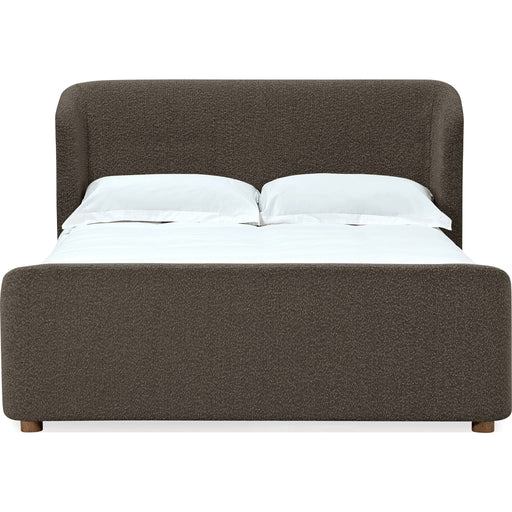 Modus Furniture Kiki Upholstered Platform Bed in Pumpernickel Boucle (2026)  MQRVL  Main Image