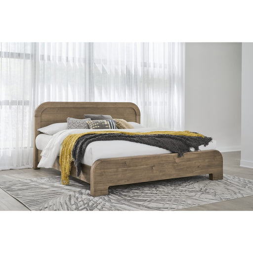 Modus Furniture Kione Acacia Wood Platform Bed in Lioness  TXXWH  Image 10
