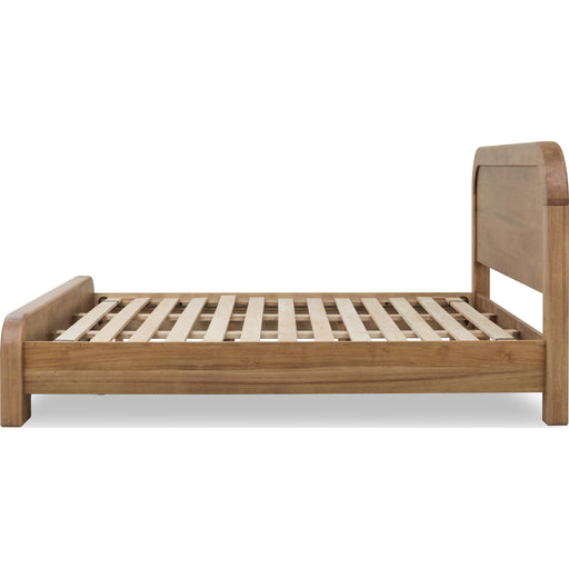 Modus Furniture Kione Acacia Wood Platform Bed in Lioness  TXXWH  Image 6