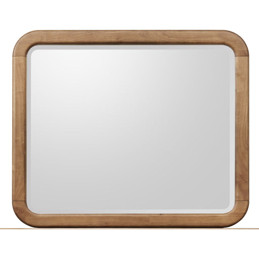 Modus Furniture Kione Beveled Glass Wall or Dresser Mirror in Lioness 655450475573 TXXW83 Image 1