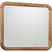 Modus Furniture Kione Beveled Glass Wall or Dresser Mirror in Lioness 655450475573 TXXW83 Image 2