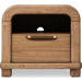 Modus Furniture Kione One Drawer Acacia Wood Nightstand in Lioness 655450475528 TXXW81 Image 1