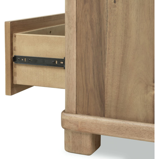 Modus Furniture Kione One Drawer Acacia Wood Nightstand in Lioness 655450475528 TXXW81 Image 6