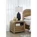 Modus Furniture Kione One Drawer Acacia Wood Nightstand in Lioness 655450475528 TXXW81 Main Image