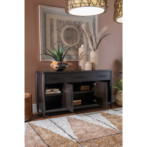 Modus Furniture Koko Acacia Wood Sideboard in Minx 655450478895 TWXV78 Image 1
