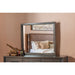 Modus Furniture Koko Beveled Glass Wall or Dresser Mirror in Minx 655450475047 TWXV83 Main Image