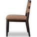 Modus Furniture Koko Chenille Upholstered Dining Chair in Porcini and Minx 655450478864 TWXV63 Image 3