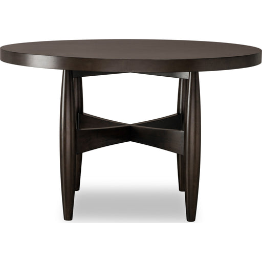 Modus Furniture Koko Round Acacia Wood Dining Table in Minx 655450478970 TWXV61 Image 1