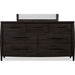 Modus Furniture Koko Seven Drawer Acacia Wood Dresser in Minx 655450475023 TWXV82 Image 2