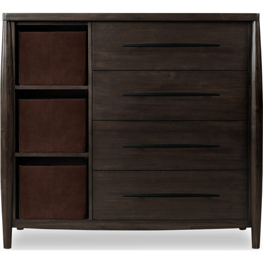 Modus Furniture Koko Sweater Chest with Storage Bins in Minx 655450475252 TWXV86 Image 1