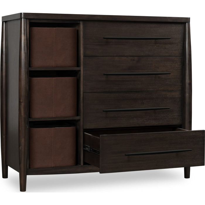 Modus Furniture Koko Sweater Chest with Storage Bins in Minx 655450475252 TWXV86 Image 3
