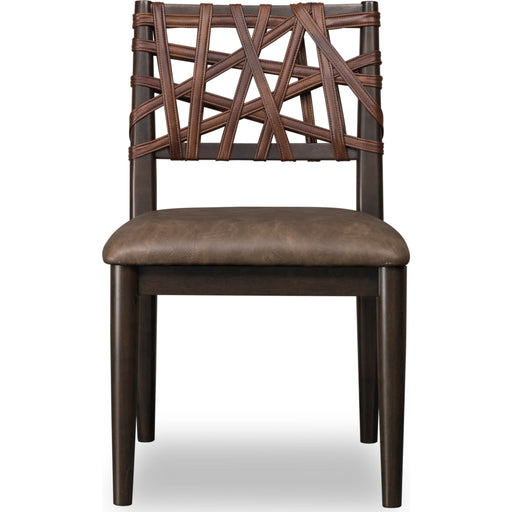 Modus Furniture Koko Synthetic Leather Dining Chair in Minx 655450478871 TWXV64 Image 1