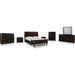 Modus Furniture Koko Three Drawer Nightstand with Cord Management in Minx 655450475009 TWXV81B Image 12