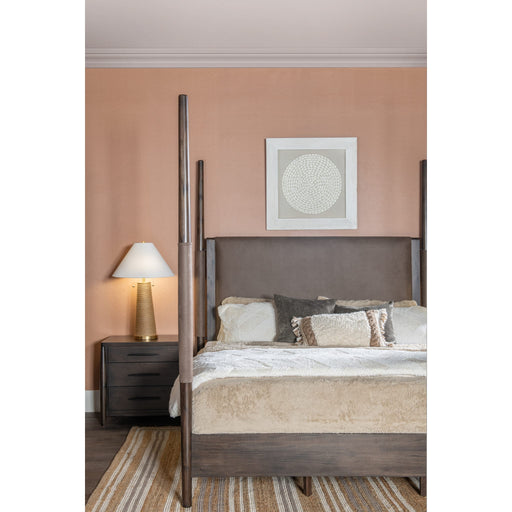 Modus Furniture Koko Three Drawer Nightstand with Cord Management in Minx 655450475009 TWXV81B Image 1
