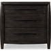 Modus Furniture Koko Three Drawer Nightstand with Cord Management in Minx 655450475009 TWXV81B Image 2