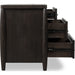 Modus Furniture Koko Three Drawer Nightstand with Cord Management in Minx 655450475009 TWXV81B Image 5