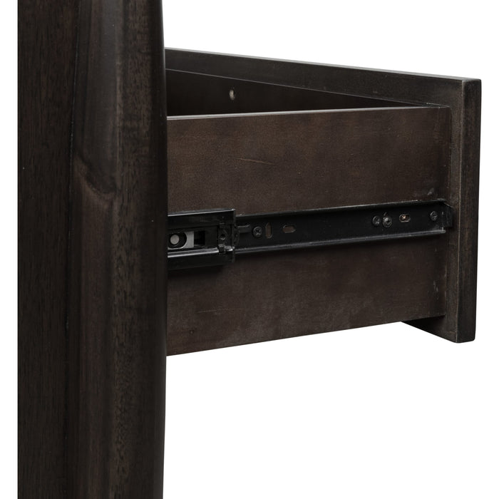 Modus Furniture Koko Three Drawer Nightstand with Cord Management in Minx 655450475009 TWXV81B Image 7