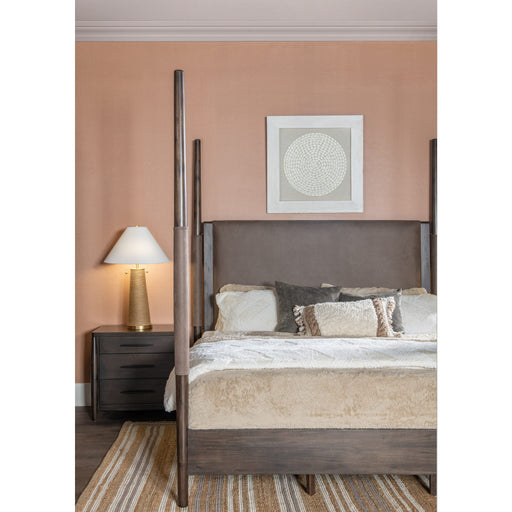 Modus Furniture Koko Three Drawer Nightstand with Cord Management in Minx 655450475009 TWXV81B Image 8