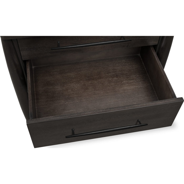 Modus Furniture Koko Three Drawer Nightstand with Cord Management in Minx 655450475009 TWXV81B Image 8