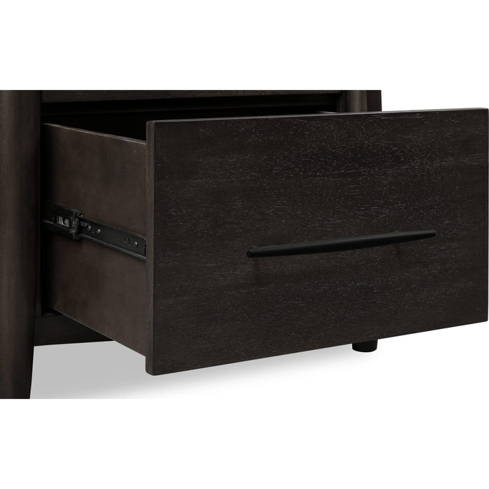 Modus Furniture Koko Two Drawer Nightstand with Cord Management in Minx 655450474996 TWXV81 Image 5