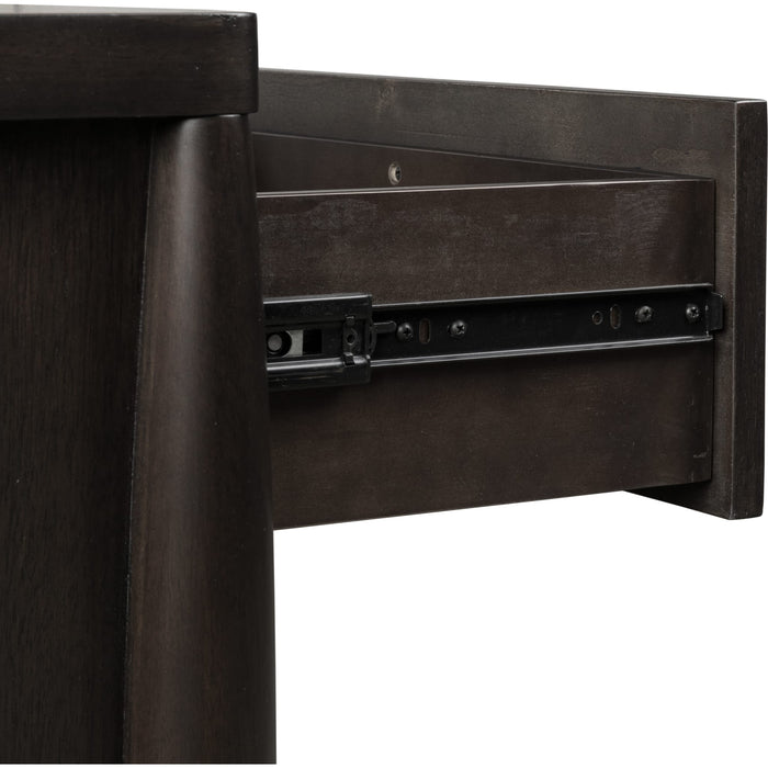 Modus Furniture Koko Two Drawer Nightstand with Cord Management in Minx 655450474996 TWXV81 Image 7