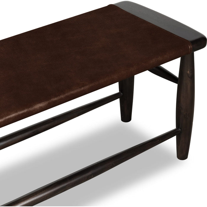 Modus Furniture Koko Upholstered Bench in Minx 655450475238 TWXV91 Image 5