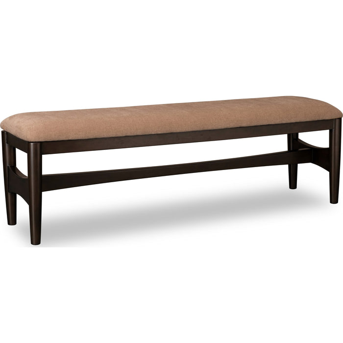 Modus Furniture Koko Upholstered Dining Bench in Minx 655450478888 TWXV65 Image 2