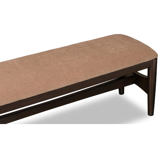 Modus Furniture Koko Upholstered Dining Bench in Minx 655450478888 TWXV65 Image 4